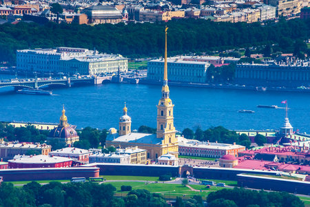 Saint Petersburg. Peter-Pavel's Fortress. Architecture of Saint Petersburg.Russia. Museums of Russia.のeditorial素材