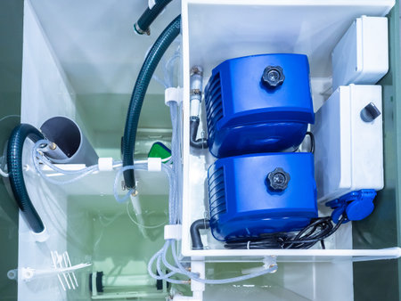 Purification station. Septic tanks.Sewage treatment plant. Cleaning the sewer. Exhaust system....