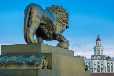 Saint Petersburg. Embankment of the Neva River. Museums in St. Petersburg. Museums Russia. Summer.のeditorial素材