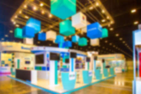 Exhibition exposition. Exhibition. Decoration for the exhibition. The back plan of the exhibition complex.の写真素材