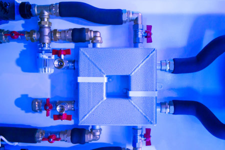 Gas supply. Distribution of gas flows. Engineering solutions. Gas connection to the house. Gas...
