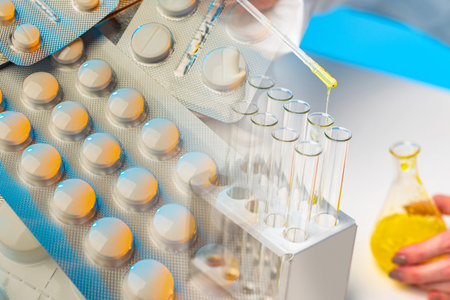 Pharmacology. Scientific research in the field of medicine. Tablets testing. State certification of...