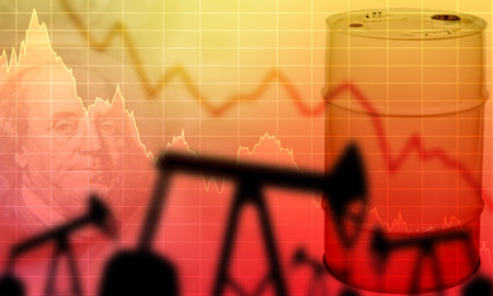 Lower petroleum prices. Decline in demand for hydrocarbons. The concept is a decrease in oil export...