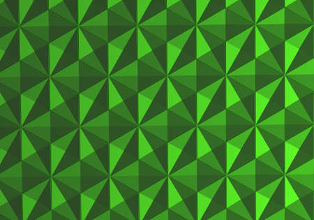 Triangular background. Green pattern. Abstract geometry. Triangular background is simple. Texture with rhombuses for site. Chart pattern. Triangular background for site. 3d renderingの写真素材