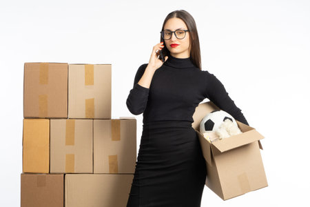 Moving, transporting things. Calling a car for cargo transportation. Advertisement for...