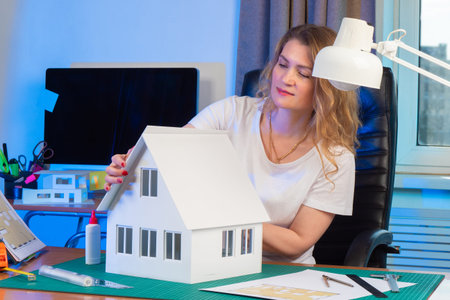 Models of buildings to order. Custom 3d mockup. Create three-dimensional copies. Architectural...