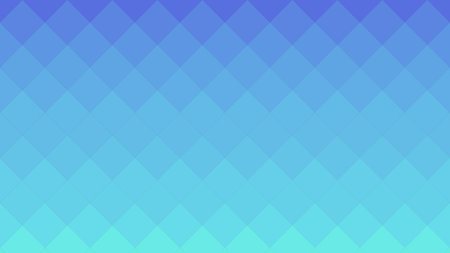 Gradient smooth background. Rhombic background. Background with smooth color change. Violet-turquoise pattern. Geometric gradient. Abstract geometric pattern. Rhombic wallpaper. 3d rendering.の写真素材