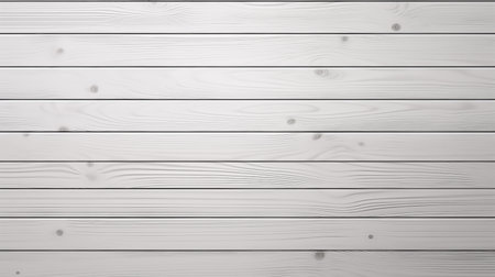 White wooden background. Backdrop with light plank wall. Background with wooden texture.の素材