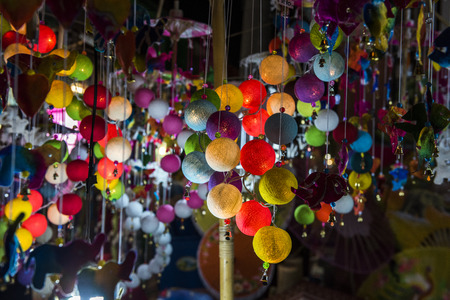 Chiangmai mobile decoration at Thai night market.の写真素材