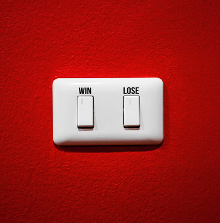 win or lose button
