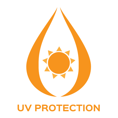 uv protection iconのイラスト素材