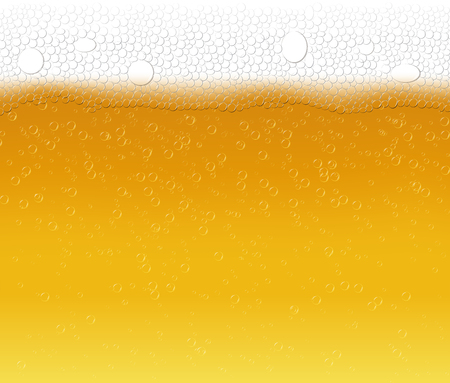 beer vector background , beer with bubble versionのイラスト素材
