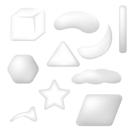 Vector icon White moisturizer and collagen Foam Cream Mousse Soap Lotionのイラスト素材