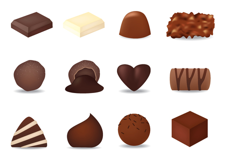 chocolate vectorのイラスト素材