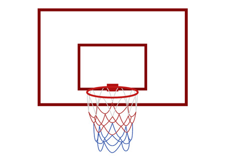 Basketball net vectorのイラスト素材