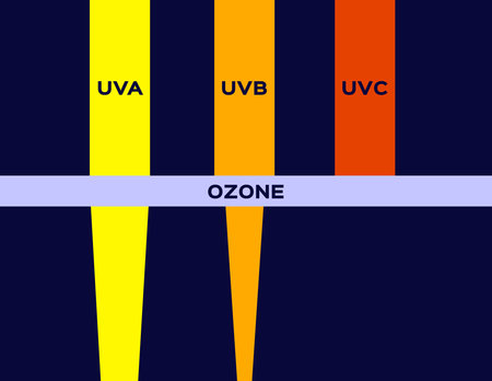 uv vs ozone layer of earth ( Earth atmosphere )