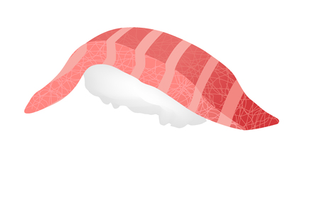 oToro sushi / tuna vectorのイラスト素材
