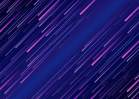 colorful Comic and manga books speed lines background. light explosion background. vector illustration design / purpleのイラスト素材