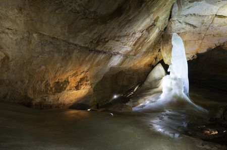 Dachstein Giant Ice Cave, Austria / Austrian Alpsの写真素材