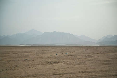 Desert and mountains of Red sea. Egyptの写真素材