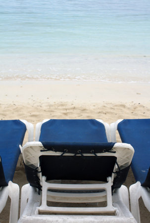 Chairs on a Beach Resort