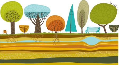 vector gardenのイラスト素材