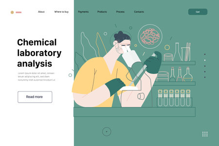 Test tube baby - medical insurance web templateのイラスト素材