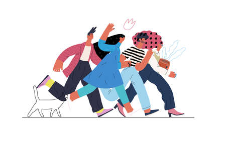 Startup illustration. Concept of building new businessのイラスト素材