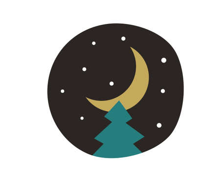 Web Santa - icons set for corporative website.のイラスト素材
