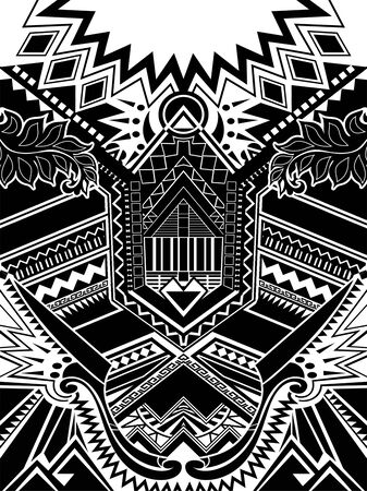 Turkish abstract pattern. for textile, design and backgroundsの写真素材