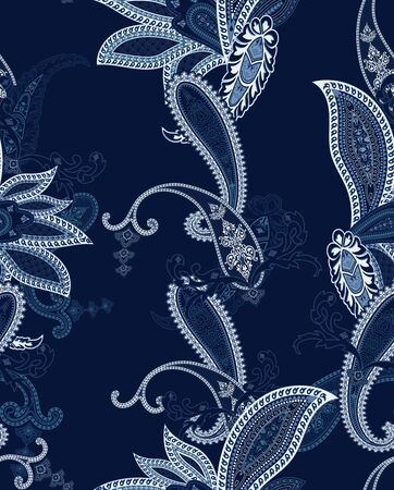 Seamless ethnic paisley pattern. Fashion print for clothes.の写真素材