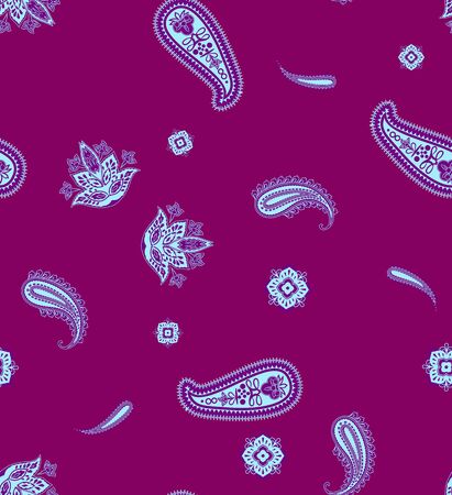 Seamless ethnic paisley pattern. Fashion print for clothes.の写真素材