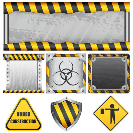 illustration of construction elements. のイラスト素材