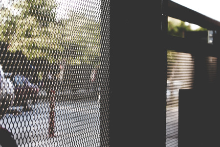 Metal fencesの写真素材