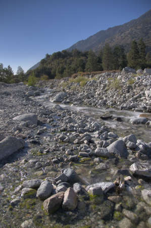 mountain creekの写真素材