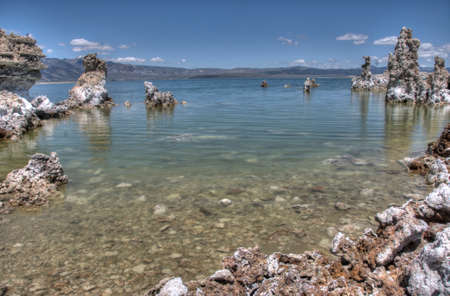 mono lake tufasの写真素材