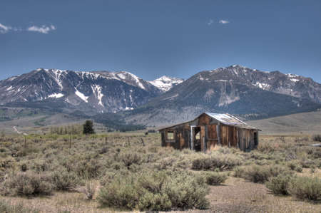 cabin in the mountainsの写真素材