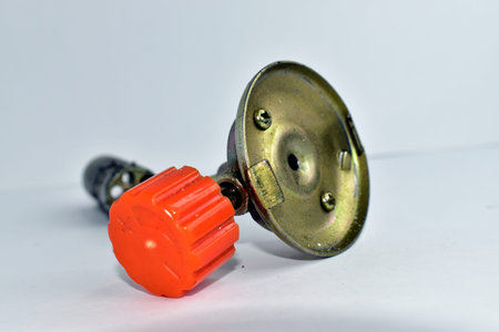 simple gas burner with valve