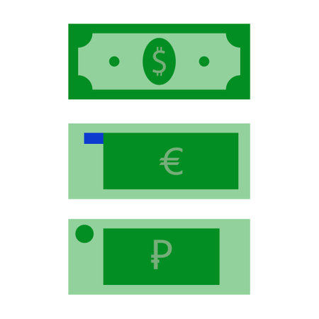 Money. currency of different countries.のイラスト素材