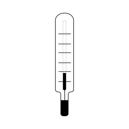 Thermometer icon for medical design. vector illustration. medical technology.icon.