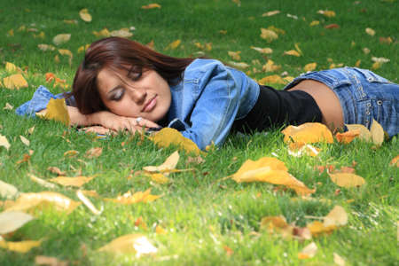 Sleeping beautyの写真素材