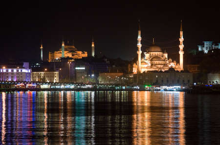 Night istanbulの写真素材