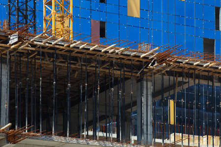 Building construction backgroundの写真素材