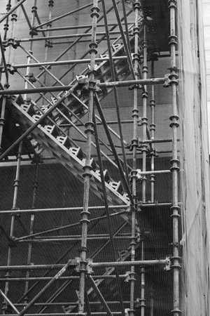 Scaffolding Stairway