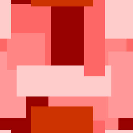 Seamless pattern of multicolored rectangles. Vector design.のイラスト素材