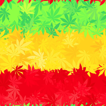 Ethiopia flag seamless pattern. のイラスト素材