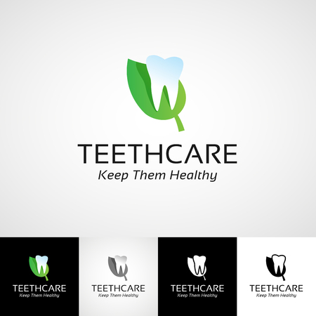 Creative dental icon template.のイラスト素材