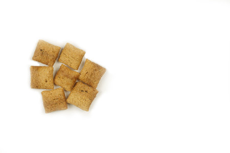 Some chocolate pads. Close-up. Isolated. High quality photo