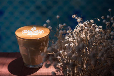 Hot Latteの写真素材