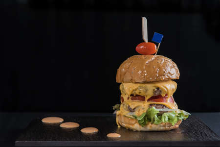 Cheese Burgerの写真素材